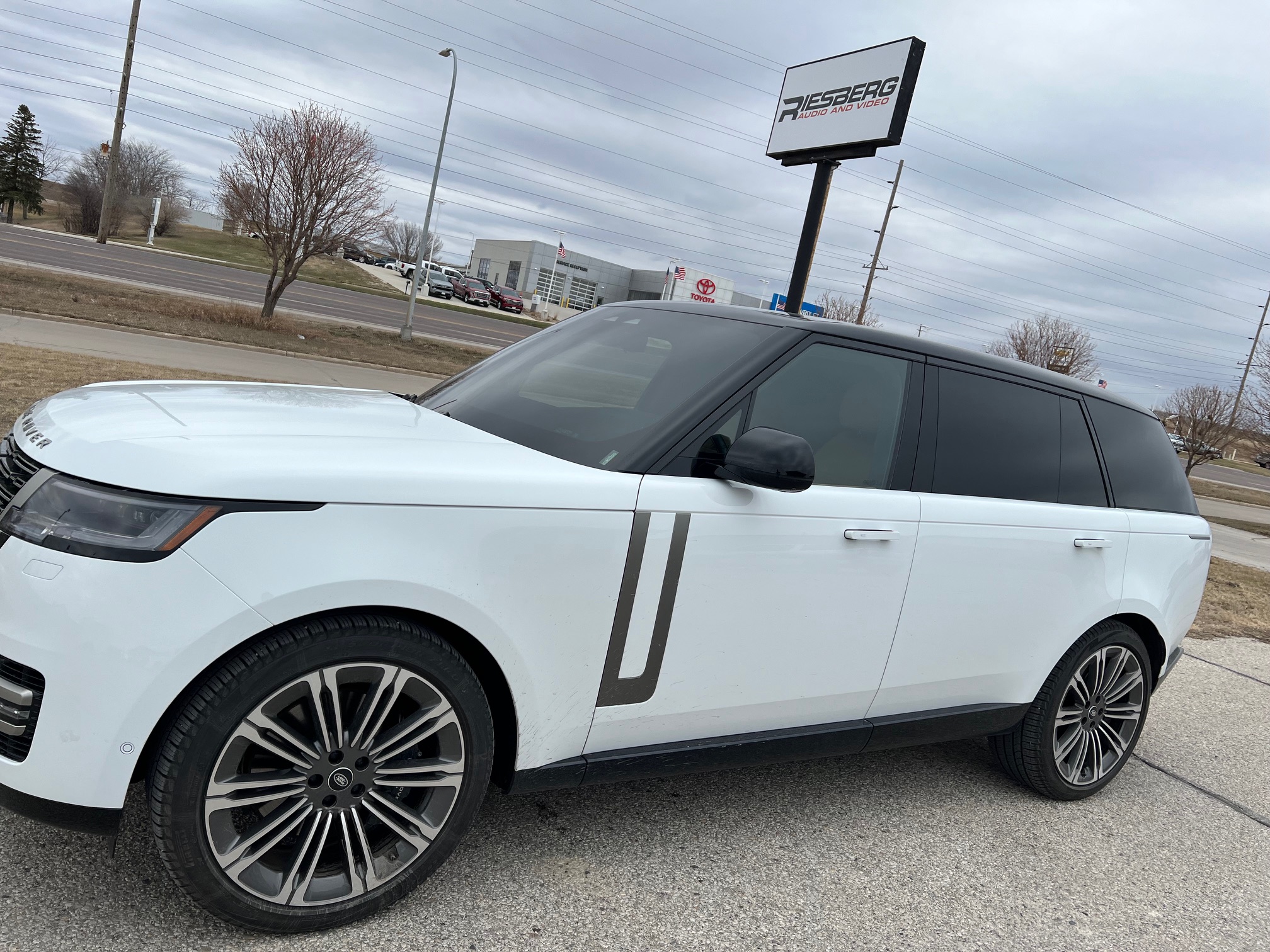 Range Rover Tint